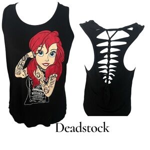 Tattoo Ariel OG Racer Distressed Tank Deadstock